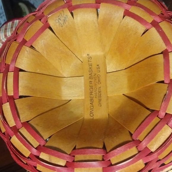 Vintage 1999 Longaberger Homestead Basket 10" Diameter - Picture 4 of 7